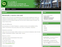 Tablet Screenshot of clemic.com.ar